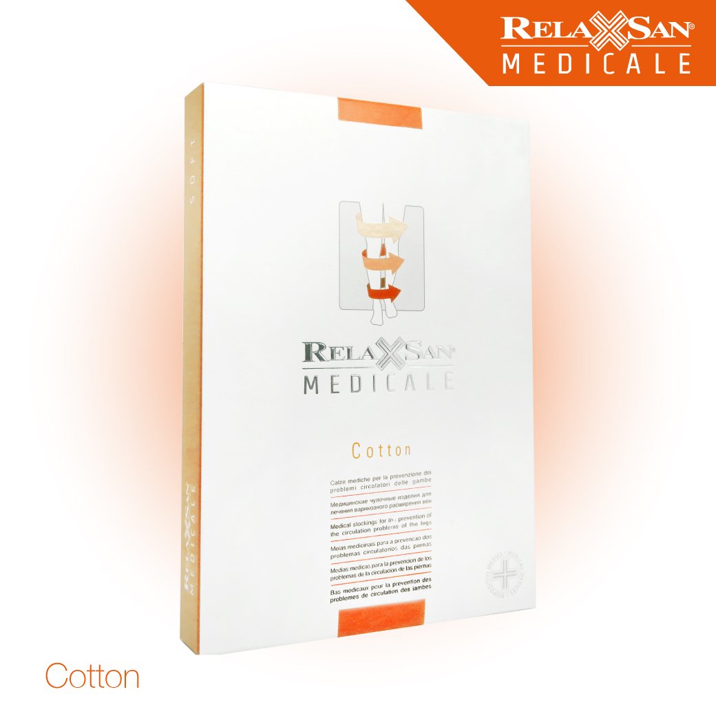 RELAXSAN Cotton ถุงน่องป้องกันเส้นเลือดขอด
