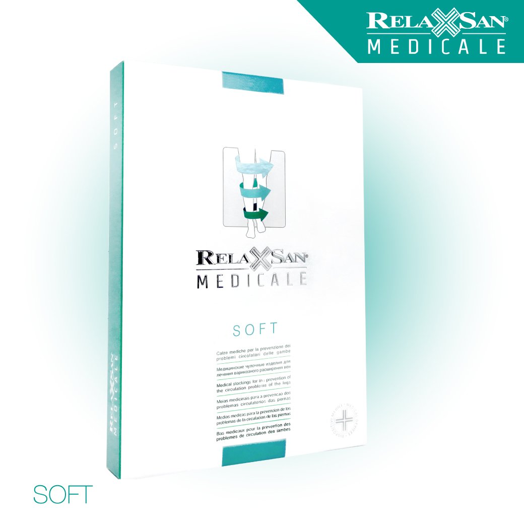 RELAXSAN SOFT Open toe - Hypoallergenic silicone top bands