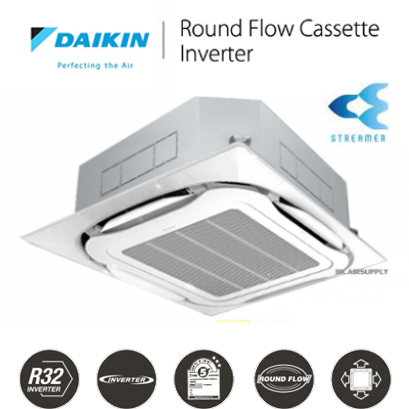 แอร์ไดกิ้น Daikin FCTF Round Flow Cassette Inverter Streamer