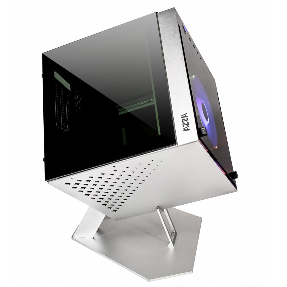 AZZA Innovative Mini ITX Tower Tempered Glass ARGB Computer Case