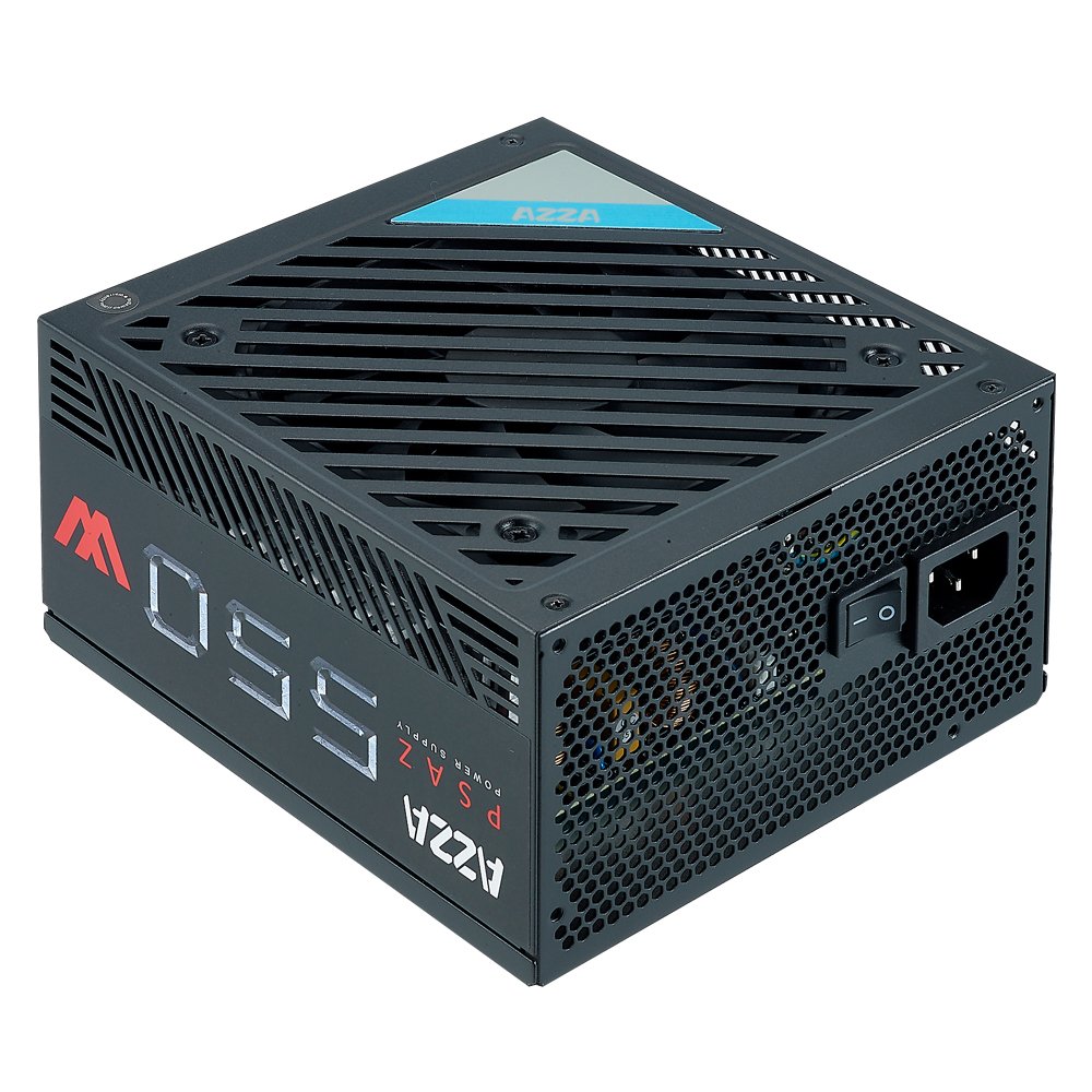 AZZA Power Supply 550W 80Plus Bronze PSAZ 550W - Black