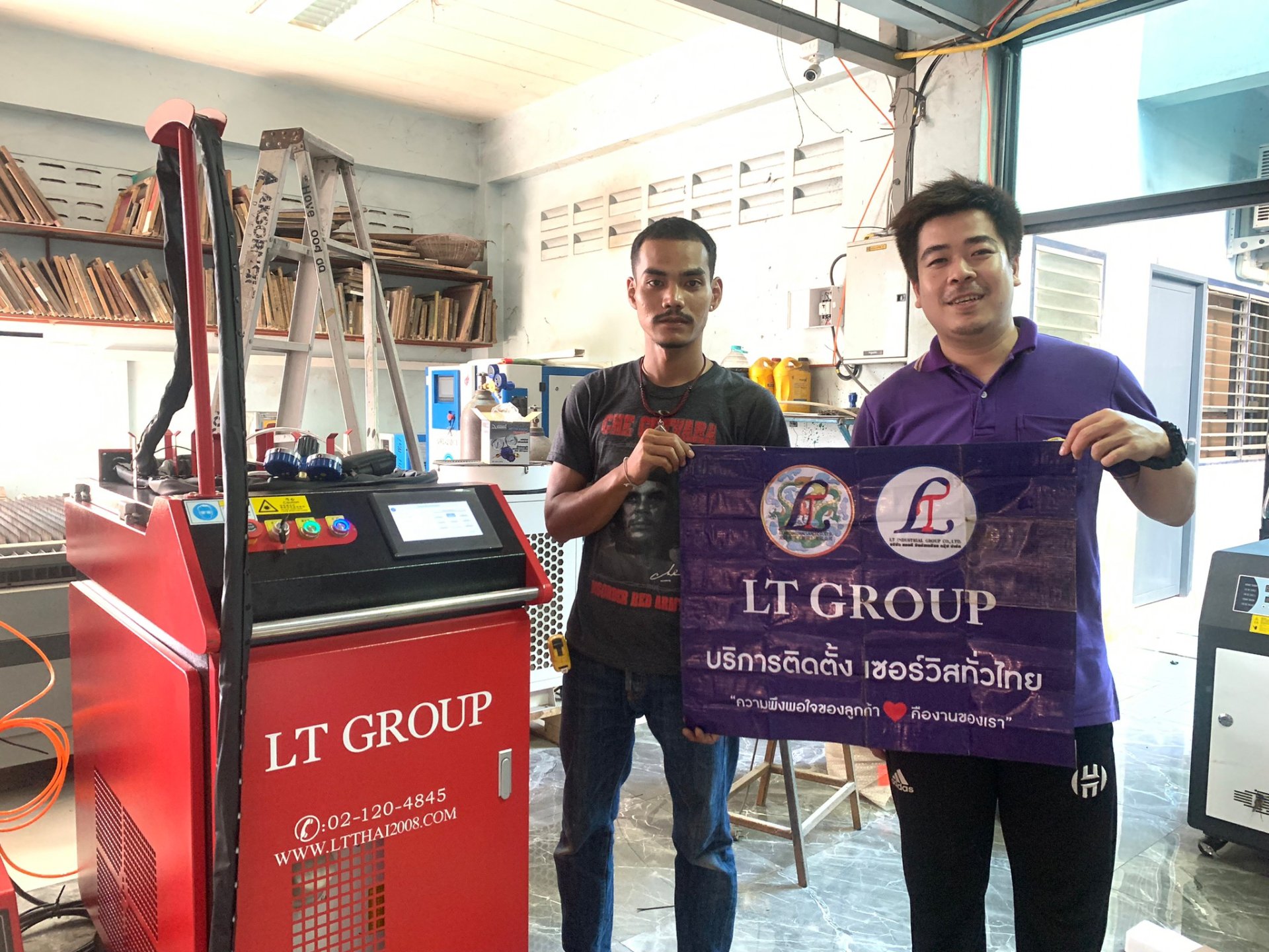 Fiber laser welding machine 4in1 LT GROUP
