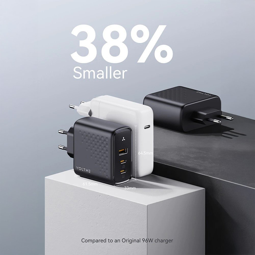 Voltme Revo 100 Triple Port PD 100W Charger Adapter