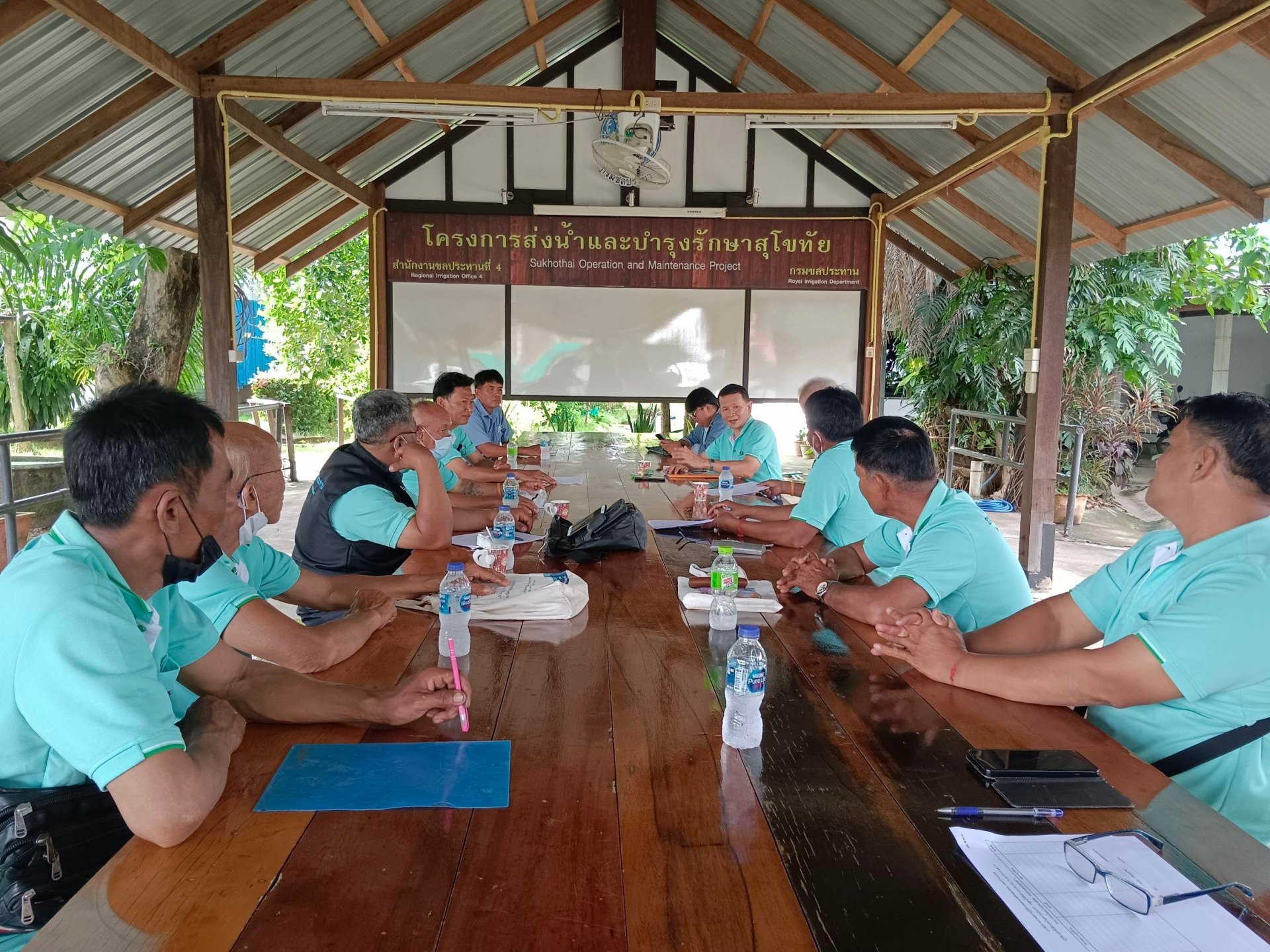 คบ.สุโขทัย  ประชุมอาสาสมัครชลประทาน ประจำเดือนสิงหาคม 2566 ฝ่ายส่งน้ำและบำรุงรักษาที่ 1 คบ.สุโขทัย  ประชุมอาสาสมัครชลประทาน ประจำเดือนสิงหาคม 2566 ฝ่ายส่งน้ำและบำรุงรักษาที่ 1