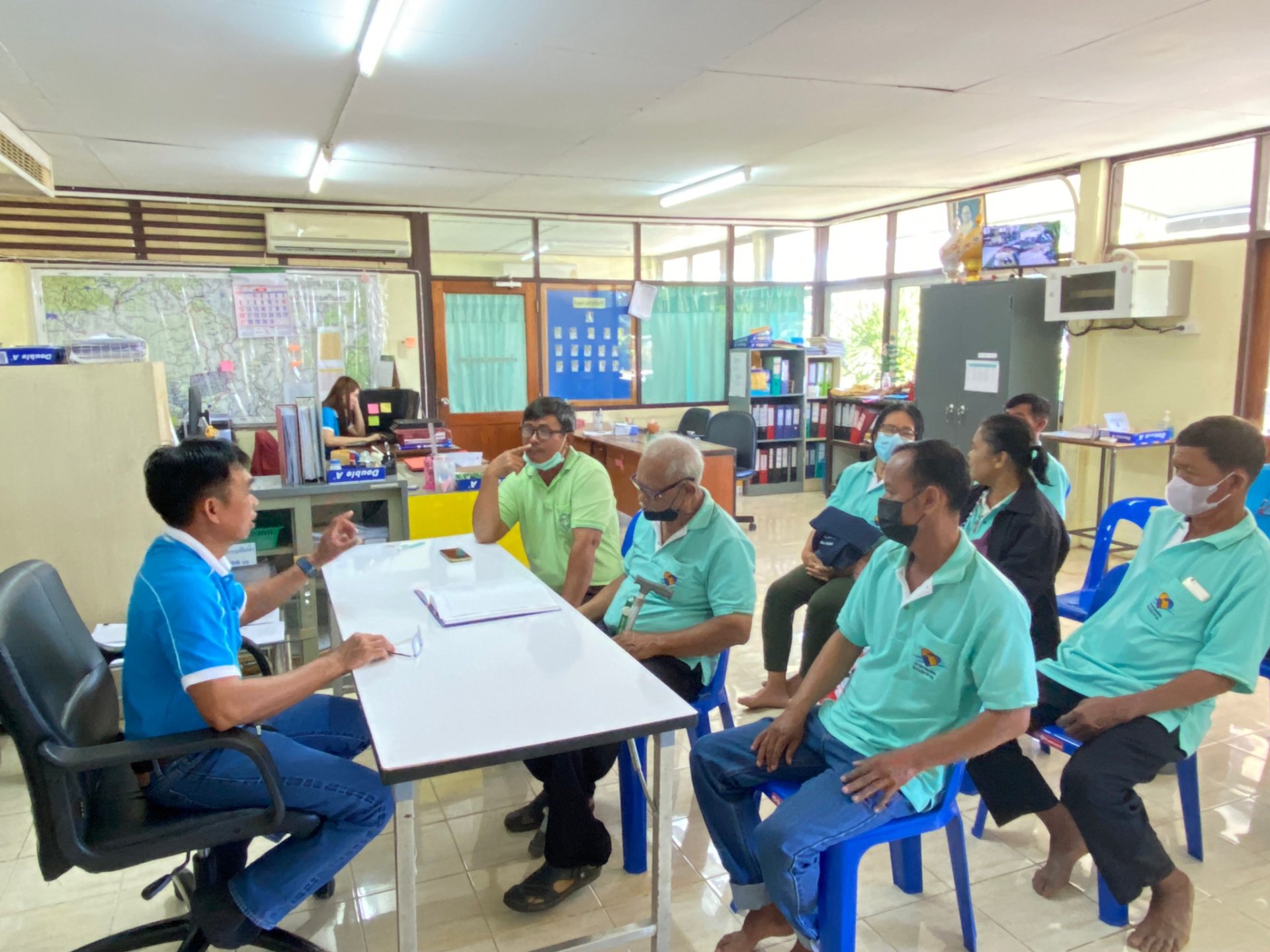 คบ.สุโขทัย  ประชุมอาสาสมัครชลประทาน ประจำเดือนสิงหาคม 2566 ฝ่ายส่งน้ำและบำรุงรักษาที่ 2 คบ.สุโขทัย  ประชุมอาสาสมัครชลประทาน ประจำเดือนสิงหาคม 2566 ฝ่ายส่งน้ำและบำรุงรักษาที่ 2