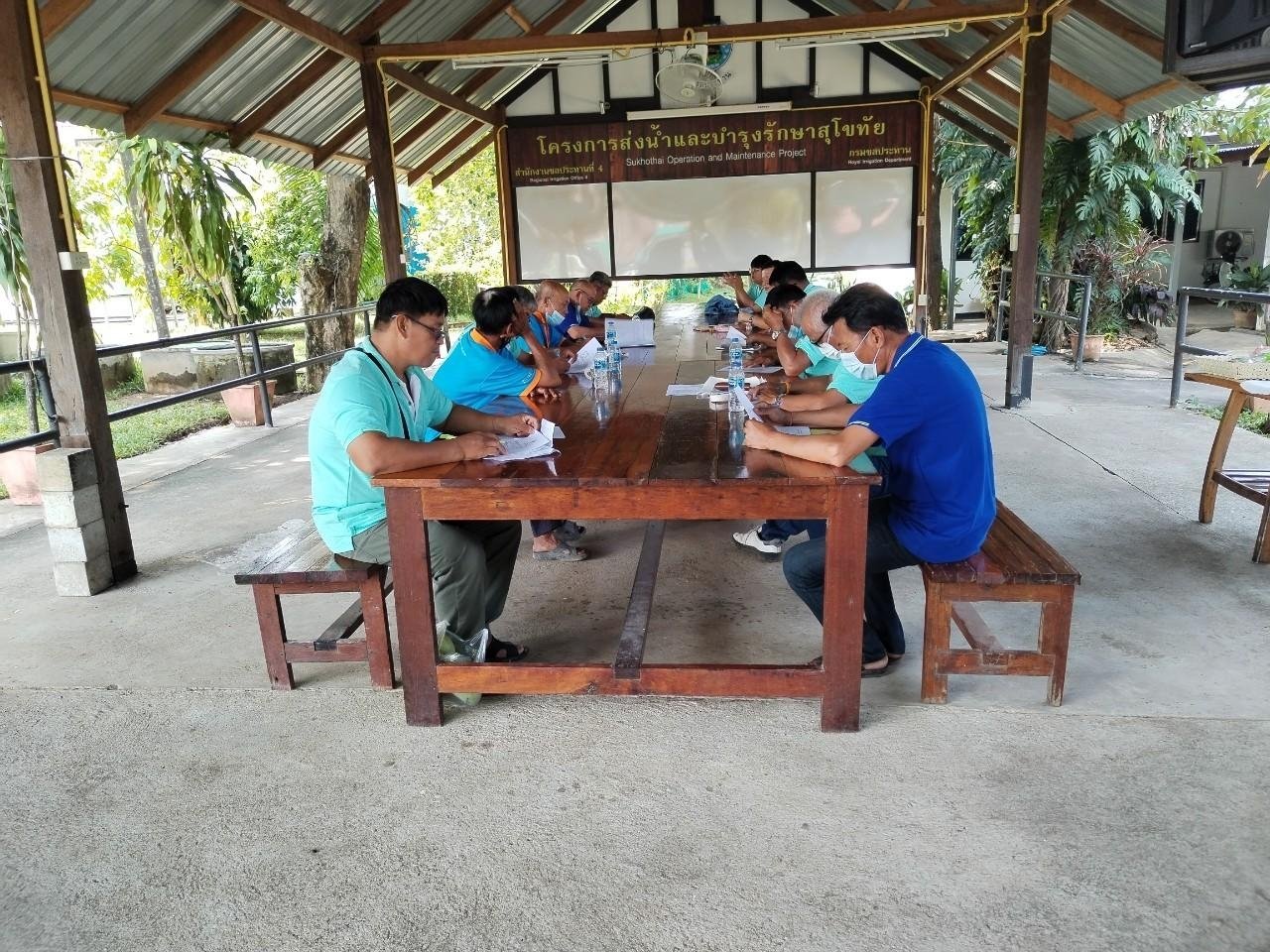 คบ.สุโขทัย  ประชุมอาสาสมัครชลประทาน ประจำเดือนพฤษภาคม 2566 ฝ่ายส่งน้ำและบำรุงรักษาที่ 1 คบ.สุโขทัย  ประชุมอาสาสมัครชลประทาน ประจำเดือนพฤษภาคม 2566 ฝ่ายส่งน้ำและบำรุงรักษาที่ 1