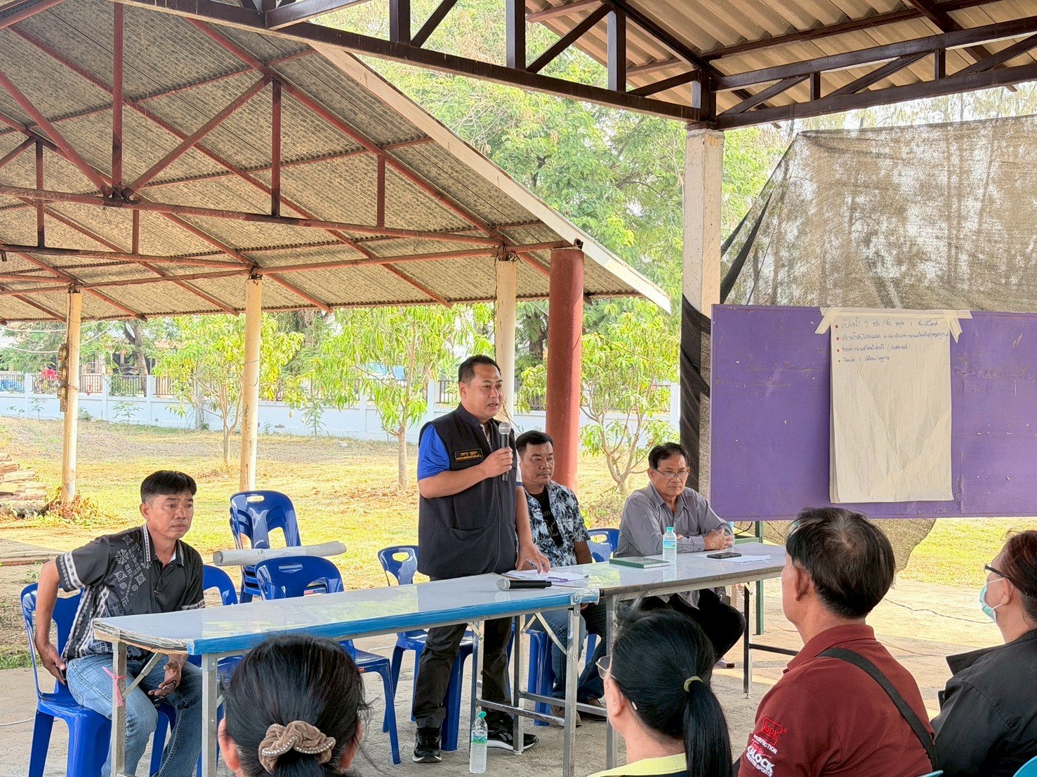 คบ.สุโขทัย  ประชุมกลุ่มบริหารการใช้น้ำโซน 2 พัฒนา และกลุ่มบริหารการใช้น้ำพัฒนาคลองมะพลับ