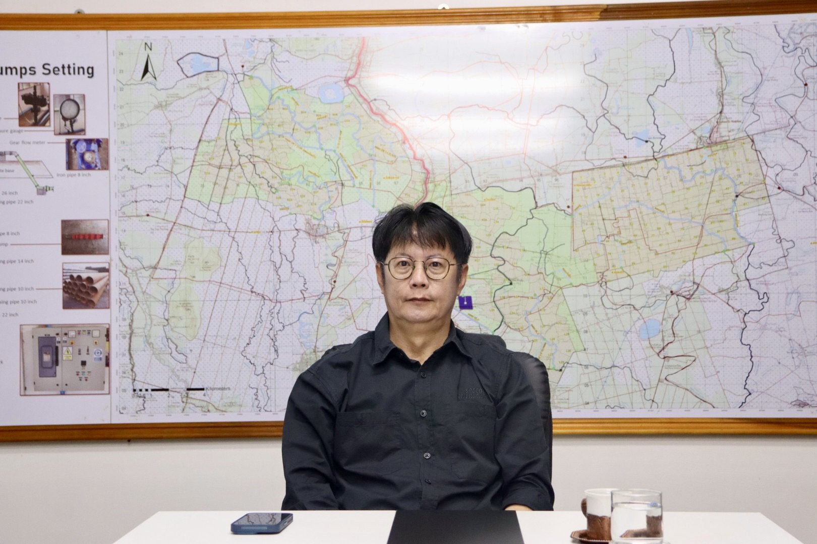 คบ.สุโขทัย  ประชุมติดตามสถานการณ์น้ำและอุทกภัย