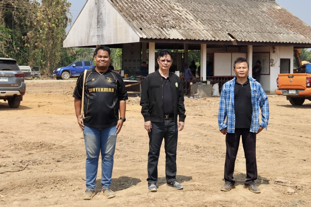 คบ.สุโขทัย  ลงพื้นที่ติดตามความก้าวหน้างานปรับปรุงสถานีสูบน้ำด้วยพลังงานแสงอาทิตย์พร้อมระบบส่งน้ำ บ่อสูบน้ำใต้ดินที่ L25 และบ่อสูบน้ำใต้ดินที่ L30