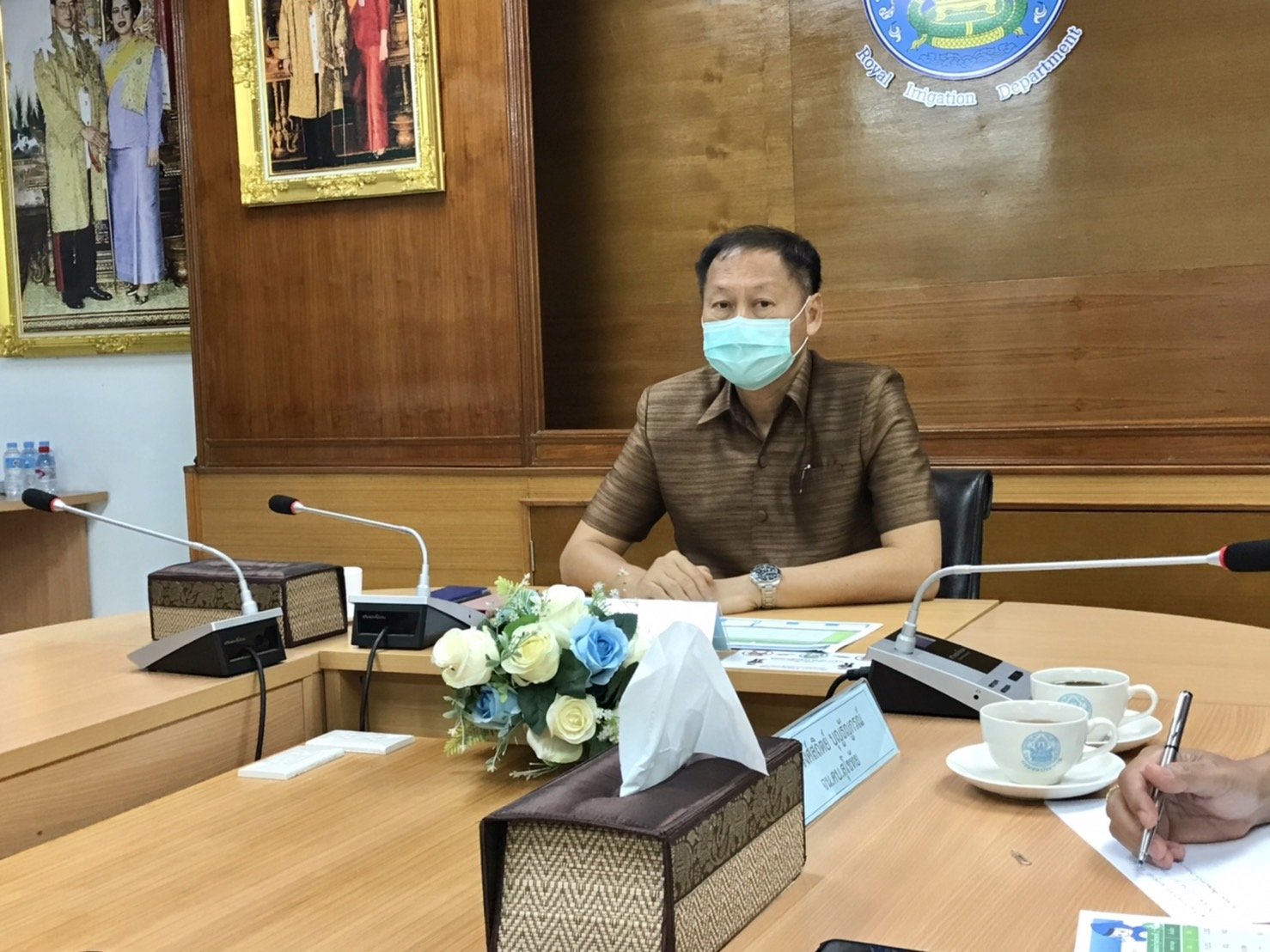 คบ.สุโขทัย  ร่วมประชุมบริหารจัดการน้ำฤดูแล้ง คบ.สุโขทัย  ร่วมประชุมบริหารจัดการน้ำฤดูแล้ง