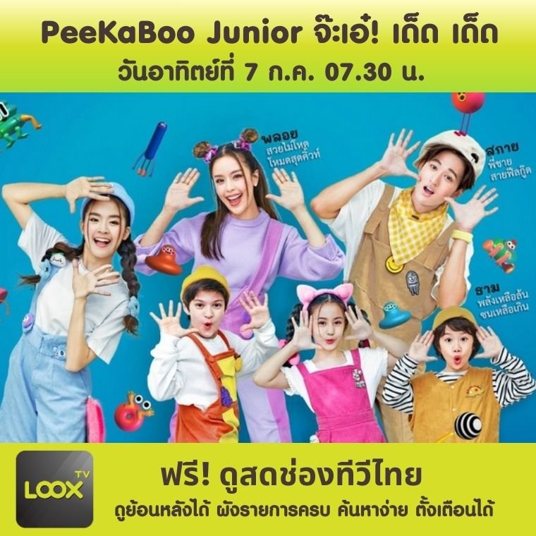  PeeKaBoo Junior จ๊ะเอ๋! เด็ด เด็ด