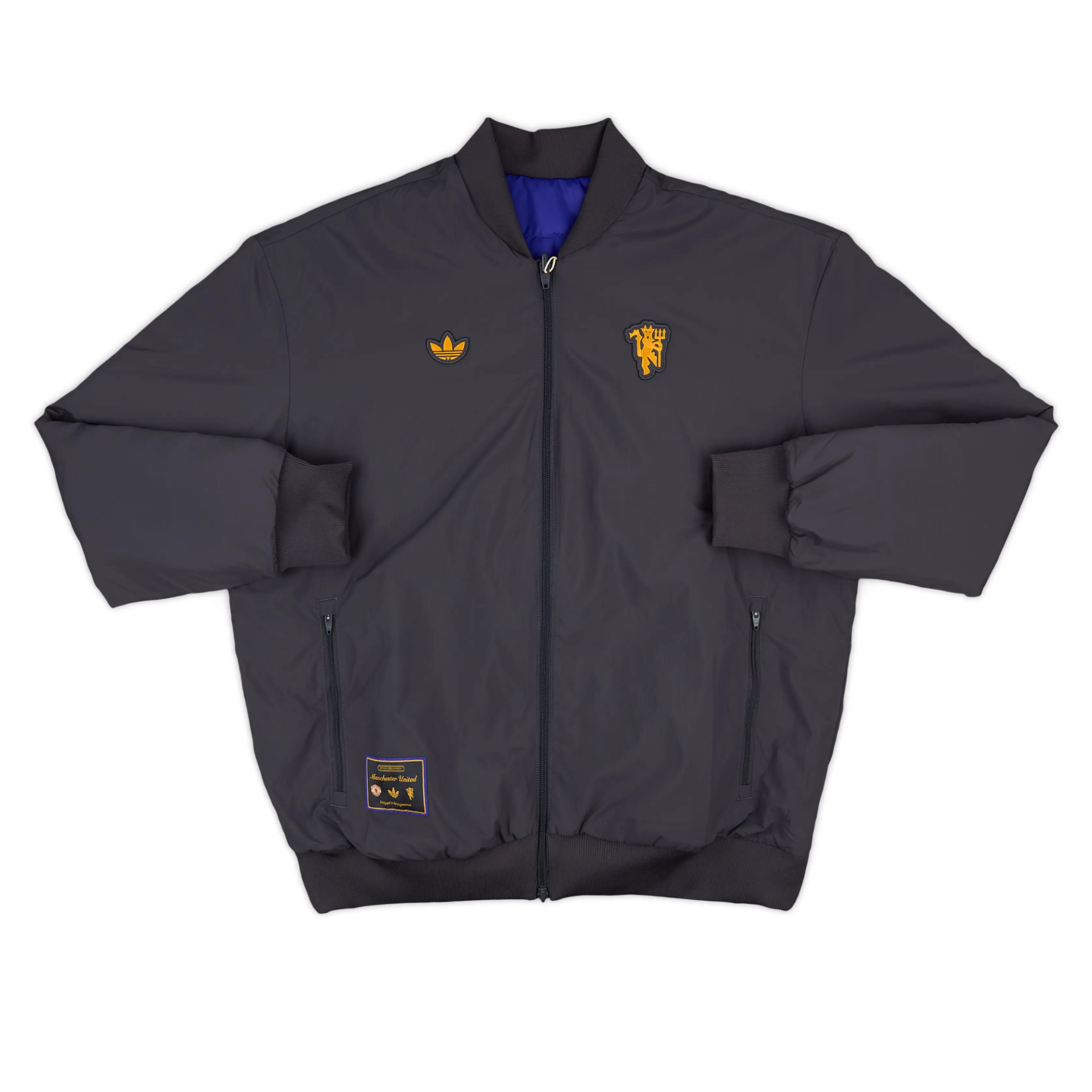MANCHESTER UNITED-ADIDAS-AEROREADY-L-新品 2025-26 Manchester United adidas Originals Icon Reversible Jacket