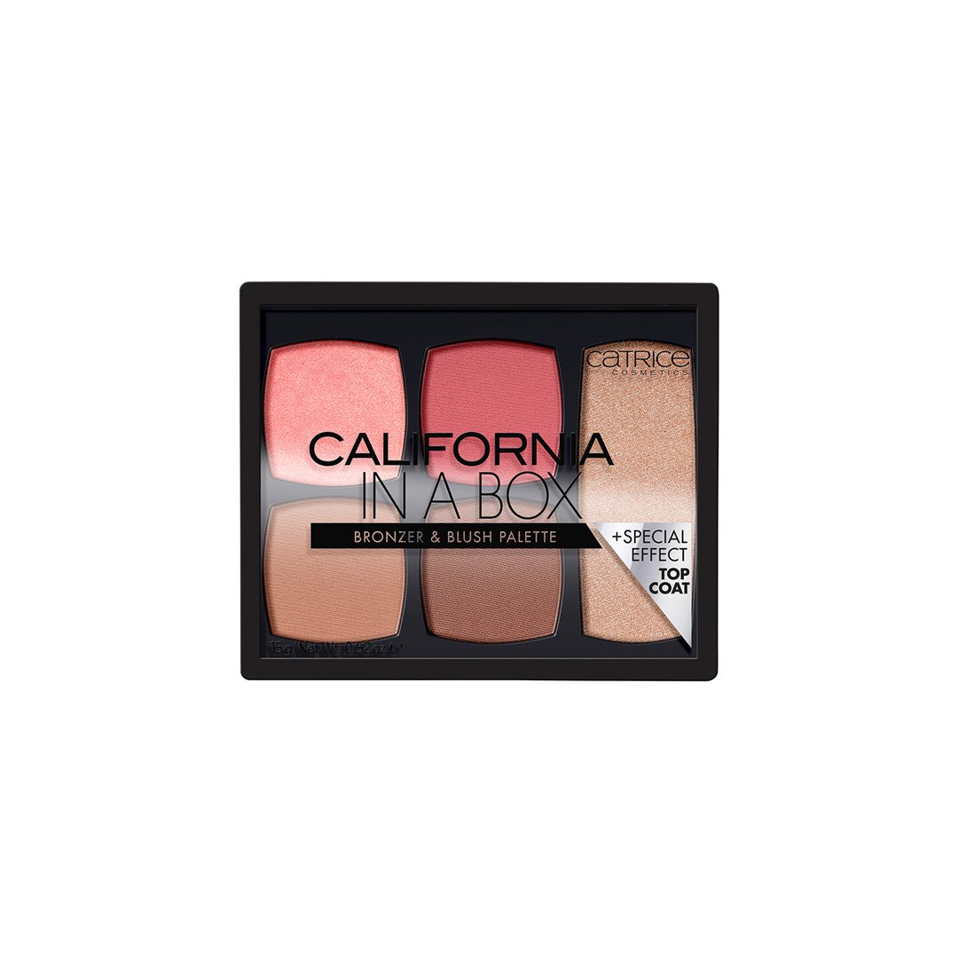 Catrice California In A Box Bronzer & Blush Palette 010