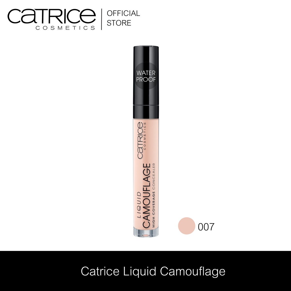 Catrice Liquid Camouflage High Coverage Concealer 007 - คาทริซลิควิดคามัวร์ฟลาจไฮคัพเวอร์ราจคอนซีลเลอร์007