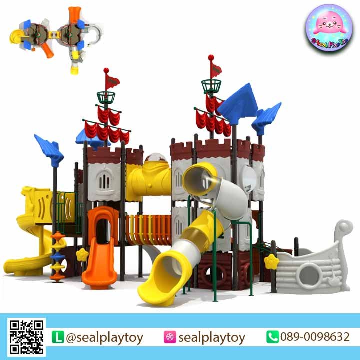 PIRATE FORT SHIP - Playground by Sealplay