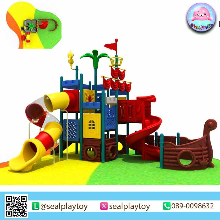 PIRATE TOWER SHIP - Playground by Sealplay