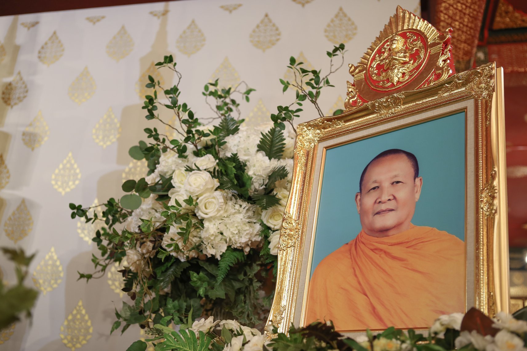 พระเทพรัตนมุนี รักษาการแทนเจ้าอาวาสวัดสระเกศ ฯ พร้อมคณะสงฆ์ วัดสระเกศ ฯ  เป็นเจ้าภาพพิธีบำเพ็ญกุศล สวดพระอภิธรรม อุทิศพระธรรมกิตติโสภณ
