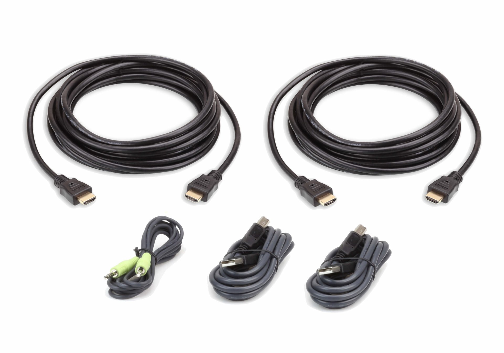 2L-7D03UHX5 : 3M USB HDMI Dual Display Secure KVM Cable Kit