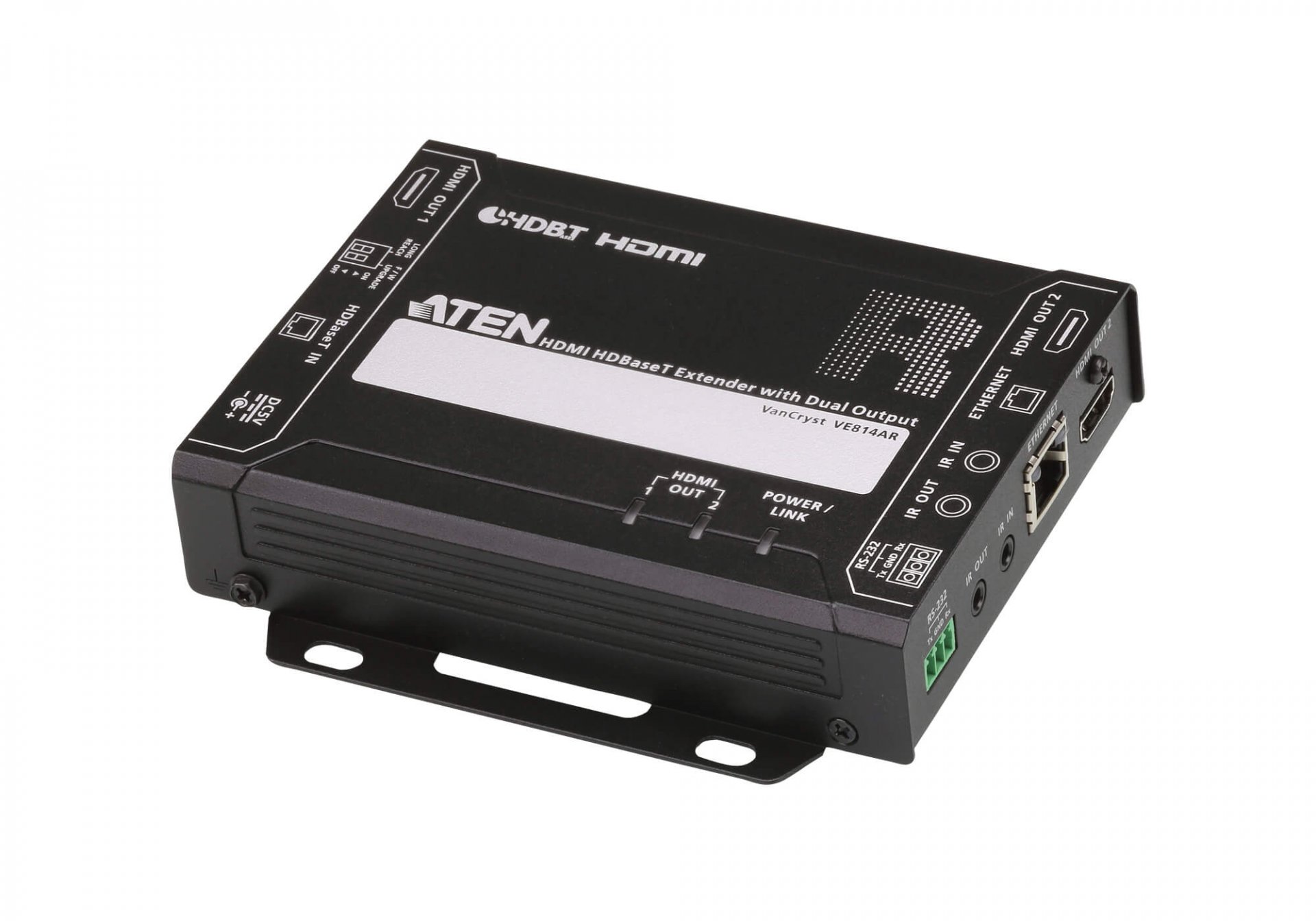 VE814AR : HDMI HDBaseT Receiver with Dual Output (4K@100m) (HDBaseT Class A)