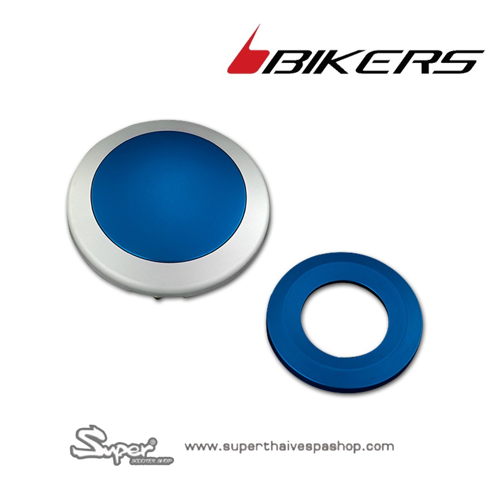 BIKERS ENGINE CASE COVER (BLUE)