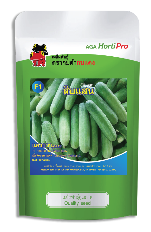 เมล็ดแตงกวา สิบแสน ซอง 100 กรัม