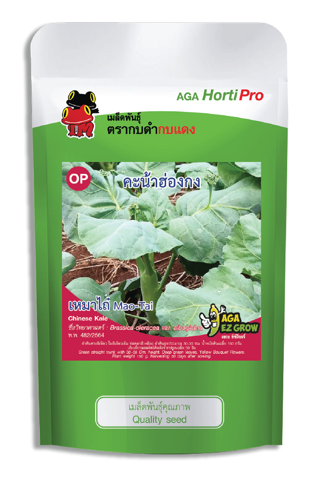 เมล็ดคะน้าฮ่องกง เหมาไถ๋ ซอง 40 g.