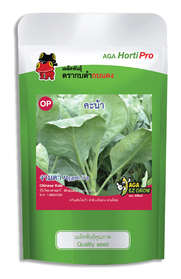 เมล็ดคะน้า งามตา ซอง 100 g.