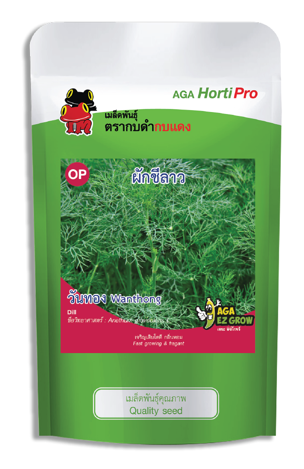 เมล็ดผักชีลาว วันทอง ซอง 100 g