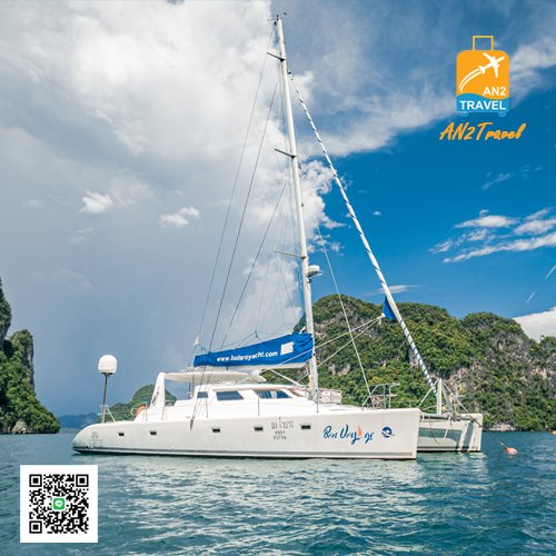 เรือ Blue Voyage ระหว่างล่องทะเล
