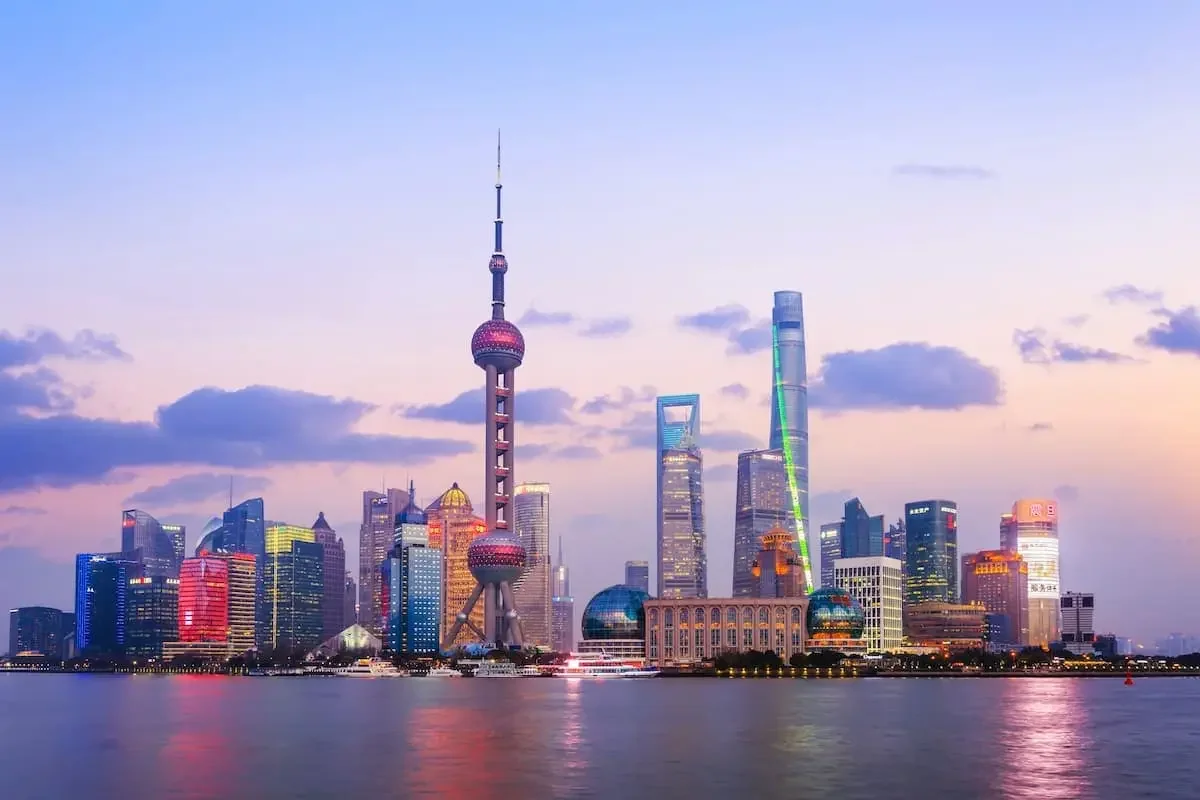 Shanghai skyline private transportation