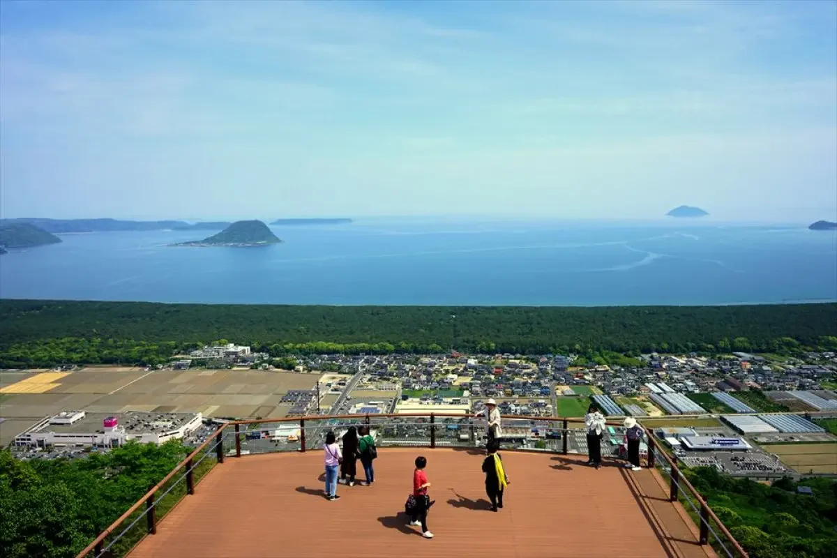 Mt. Kagami Viewpoint in Karatsu