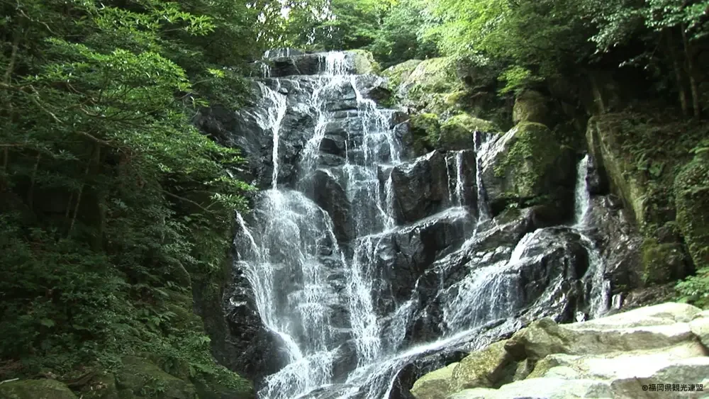 Shiraito Falls in Itoshima