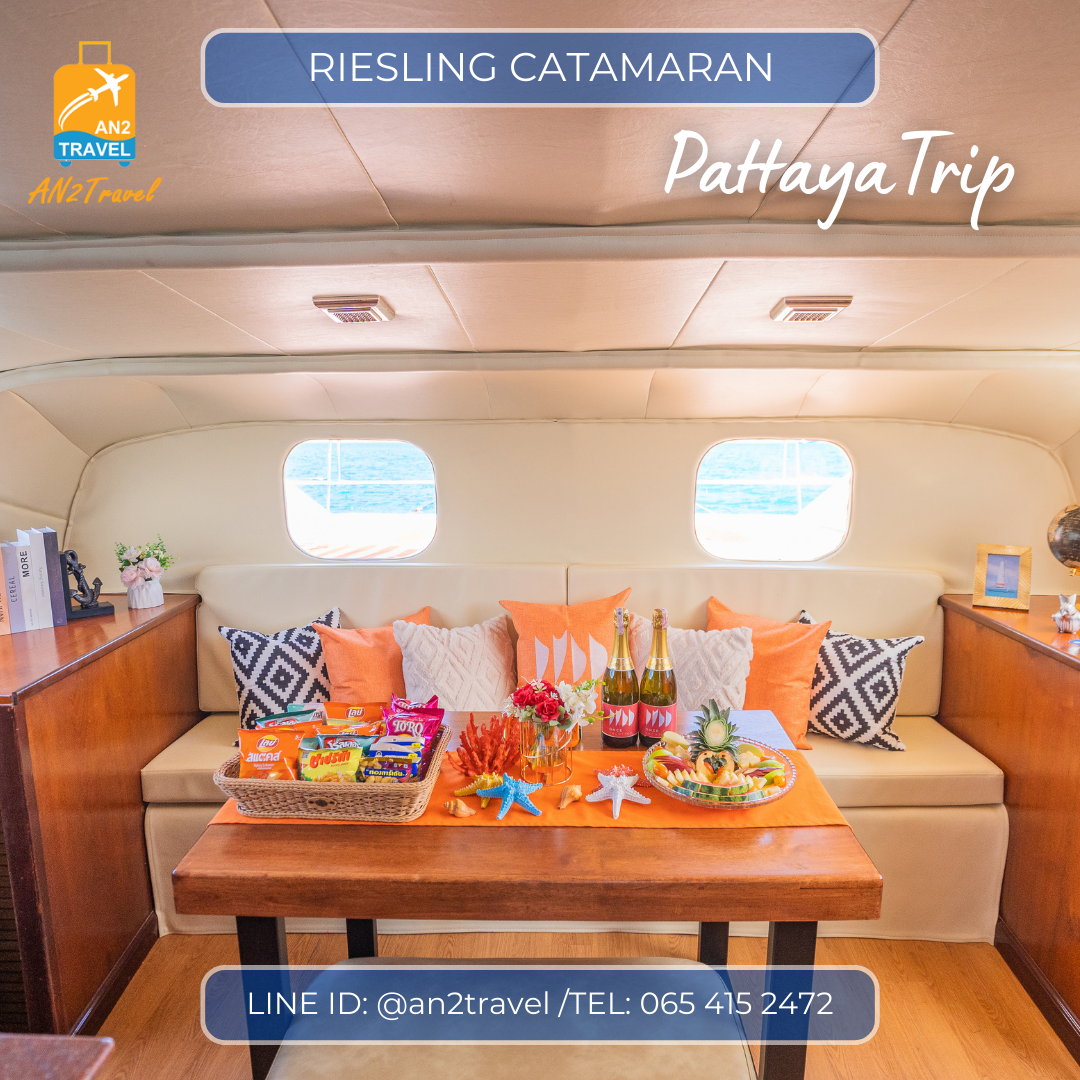 Riesling 36-foot private power catamaran in Pattaya