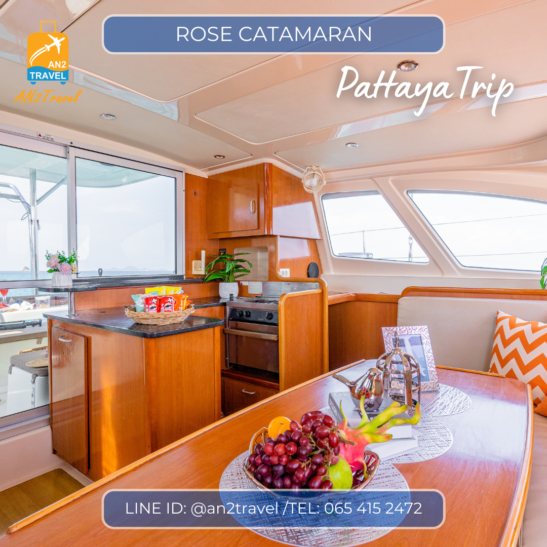 Rose 39-foot private sailing catamaran in Pattaya