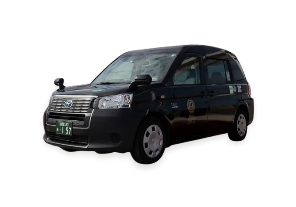 Toyota JPN TAXI for a Dazaifu tour