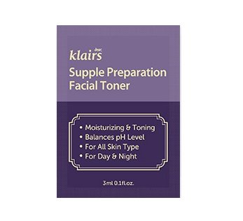 Klairs Supple Preparation Facial Toner 3ml*3ea