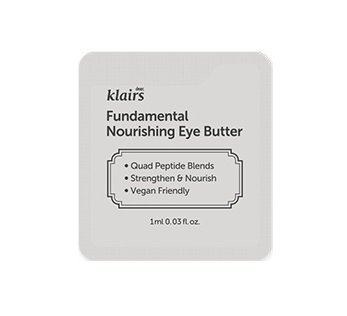 Klairs Fundamental Nourishing Eye Butter 1ml*3ea