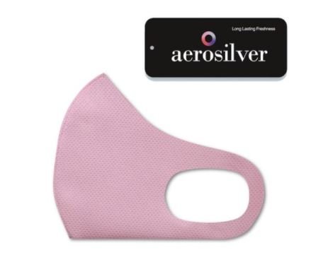 Aerosilver 3D mask [PINK]  S