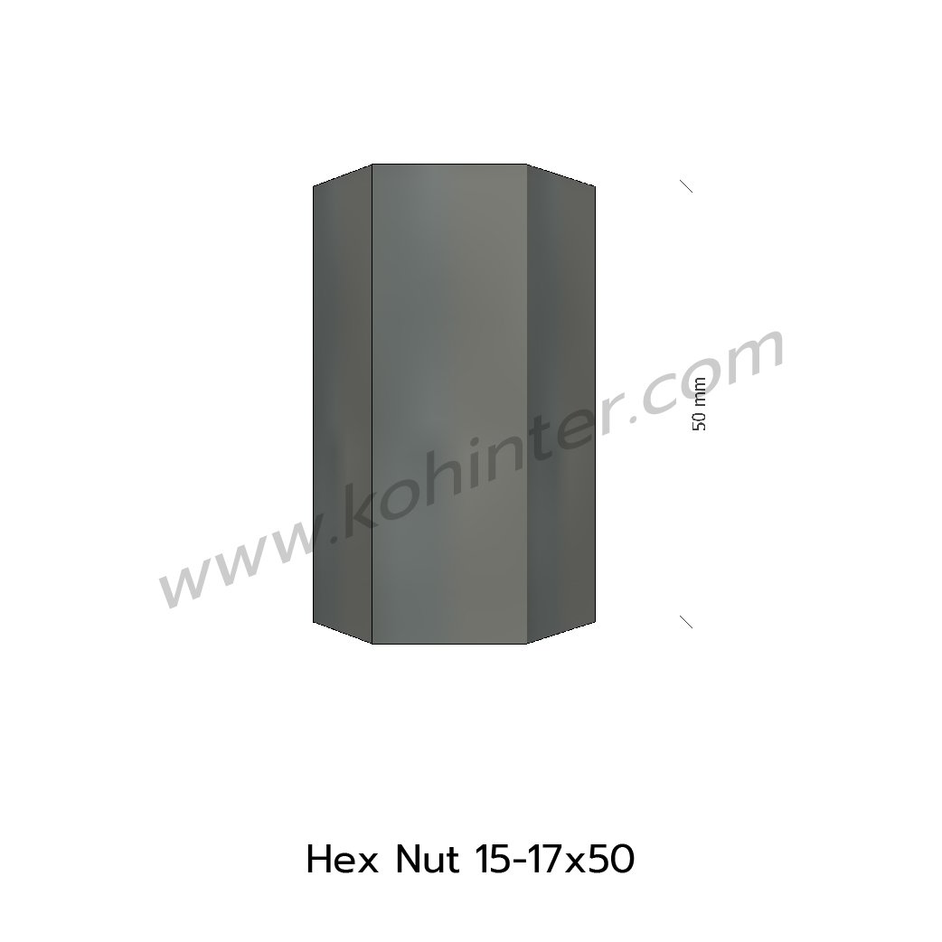 Hex Nut 15-17x50