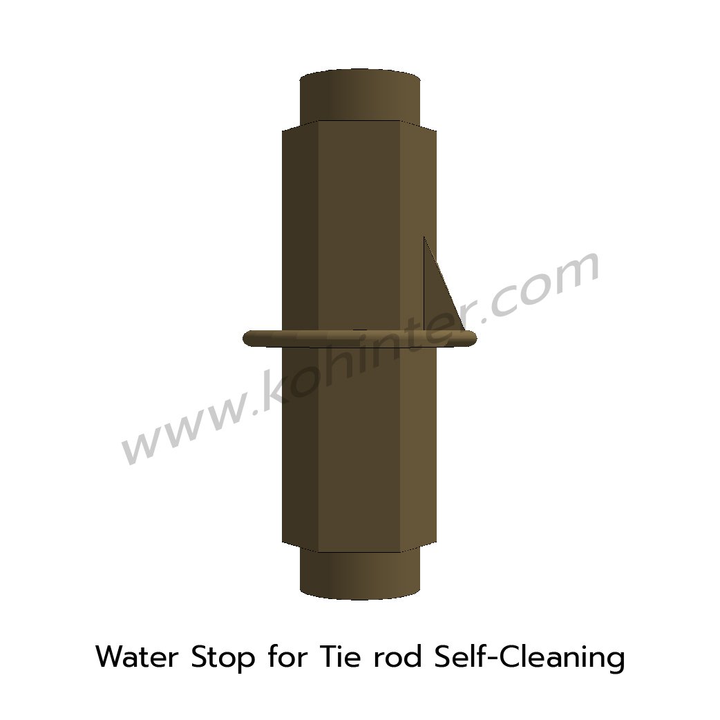 วิงนัท_Water Stop for Tie rod Self-Cleaning