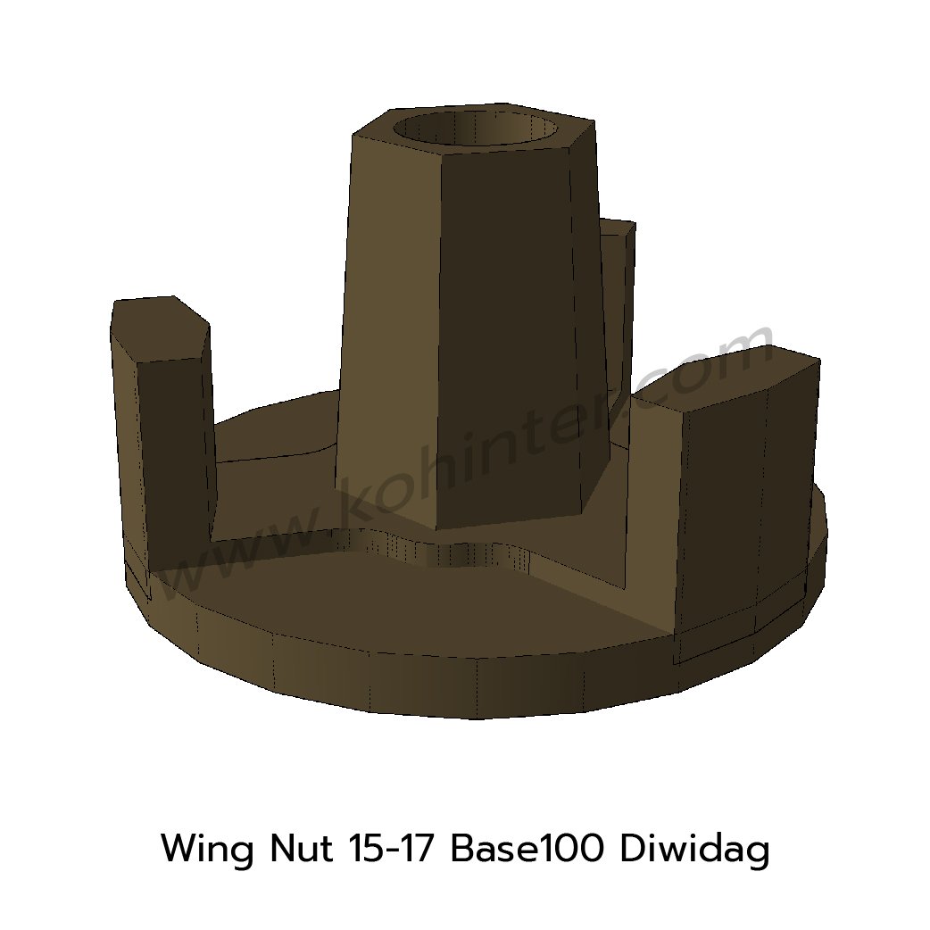 วิงนัท_Wing Nut 15-17 Base100 Diwidag