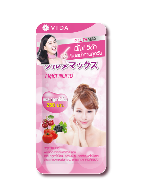 วีด้า เบลล่า ราณี VIDA GlutaMax ผิวขาว สวย กระจ่างใส ลดสิว ลดจุดด่างดำ กลูตาแม็กซ์ กลูต้า บำรุงผิว อาหารเสริม