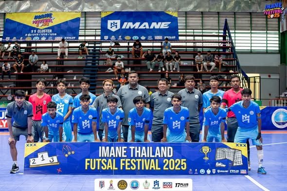 วิทยาลัยเทคโนโลยีสุราษฎร์พาณิชยการ เข้าร่วมแข่งขันฟุตซอลในรายการ " IMANE THAILAND FUTSAL FESTIVAL 2025 " CLUSTER สุราษฎร์ธานี U13 