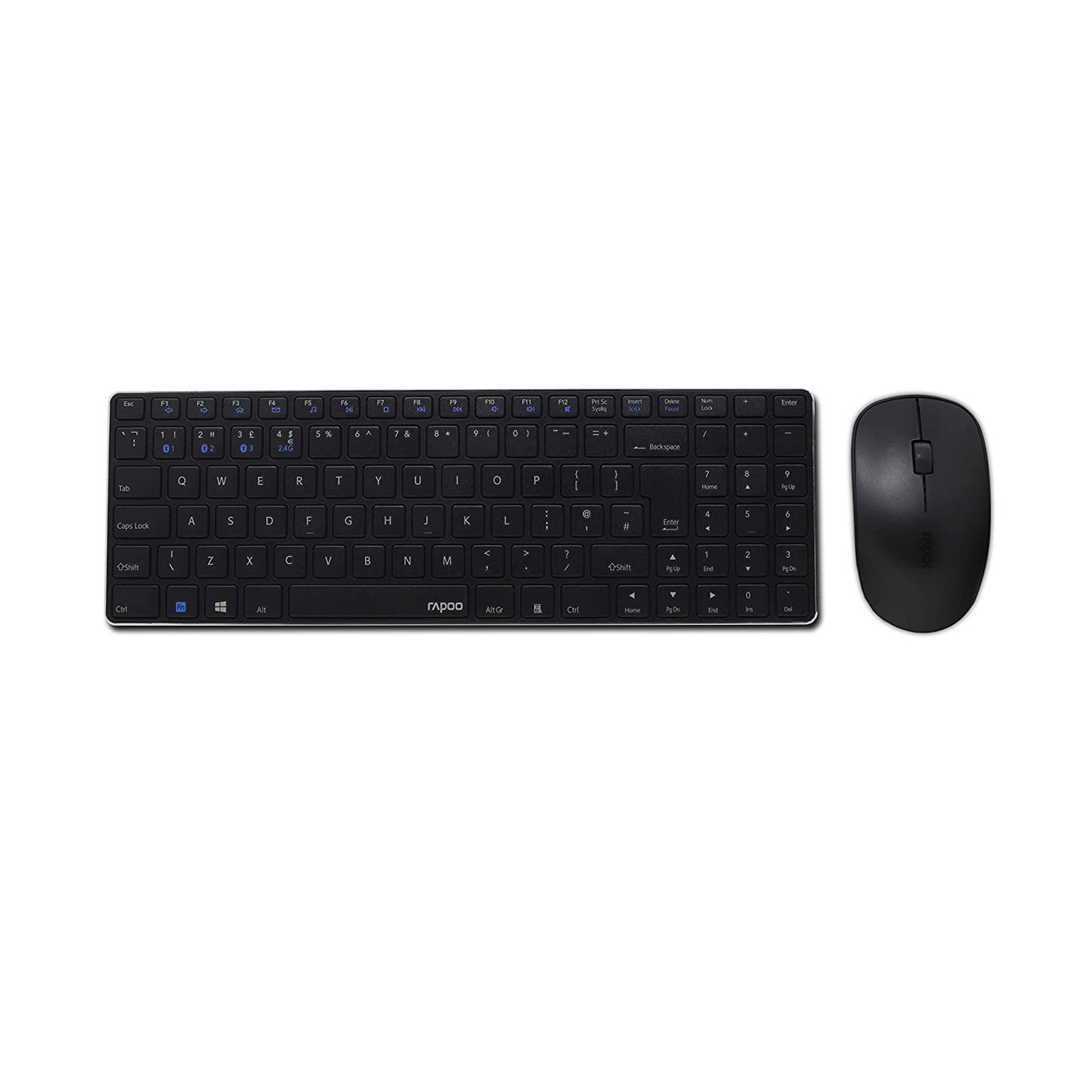 Rapoo Keyboard&Mouse Wireless 9300M White