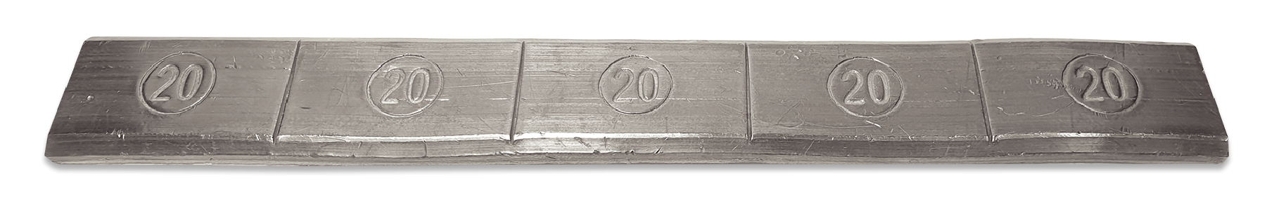 MODEL 34: LEAD ADHESIVE STAMP 20-20 G. (100 G)