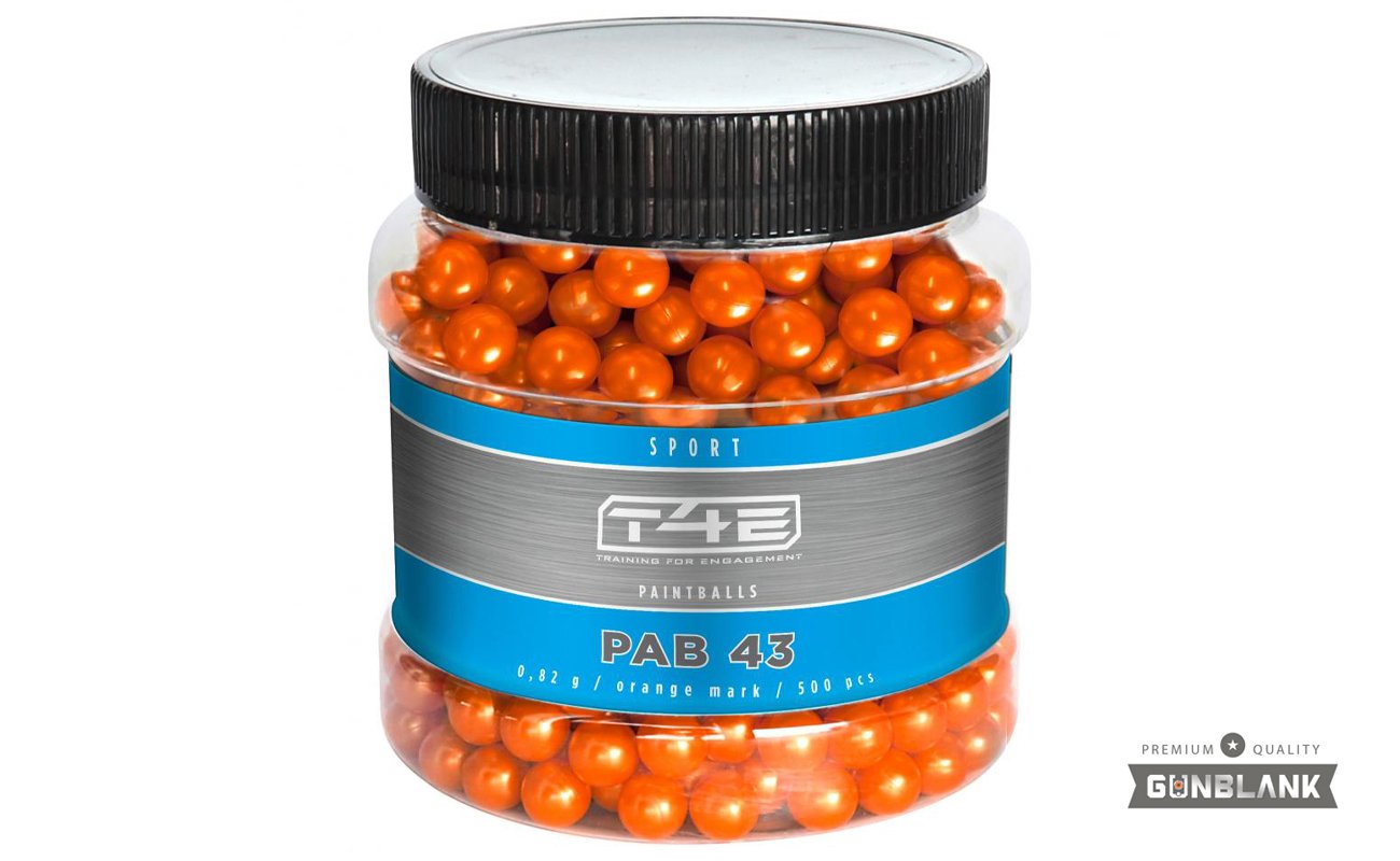 T4E .43 PAB 500 pcs