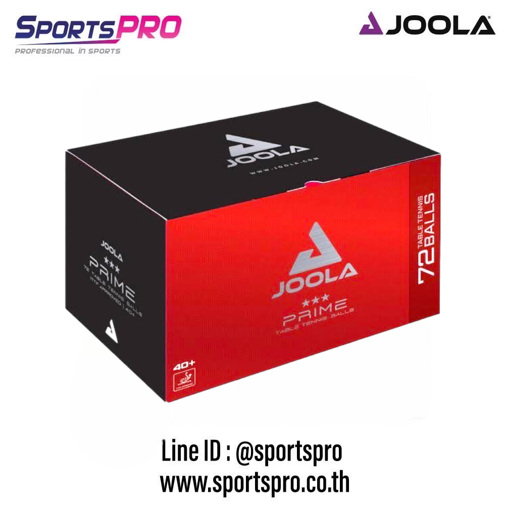 JOOLA PRIME 3Star Table Tennis Balls 72 / 1 box sportspro