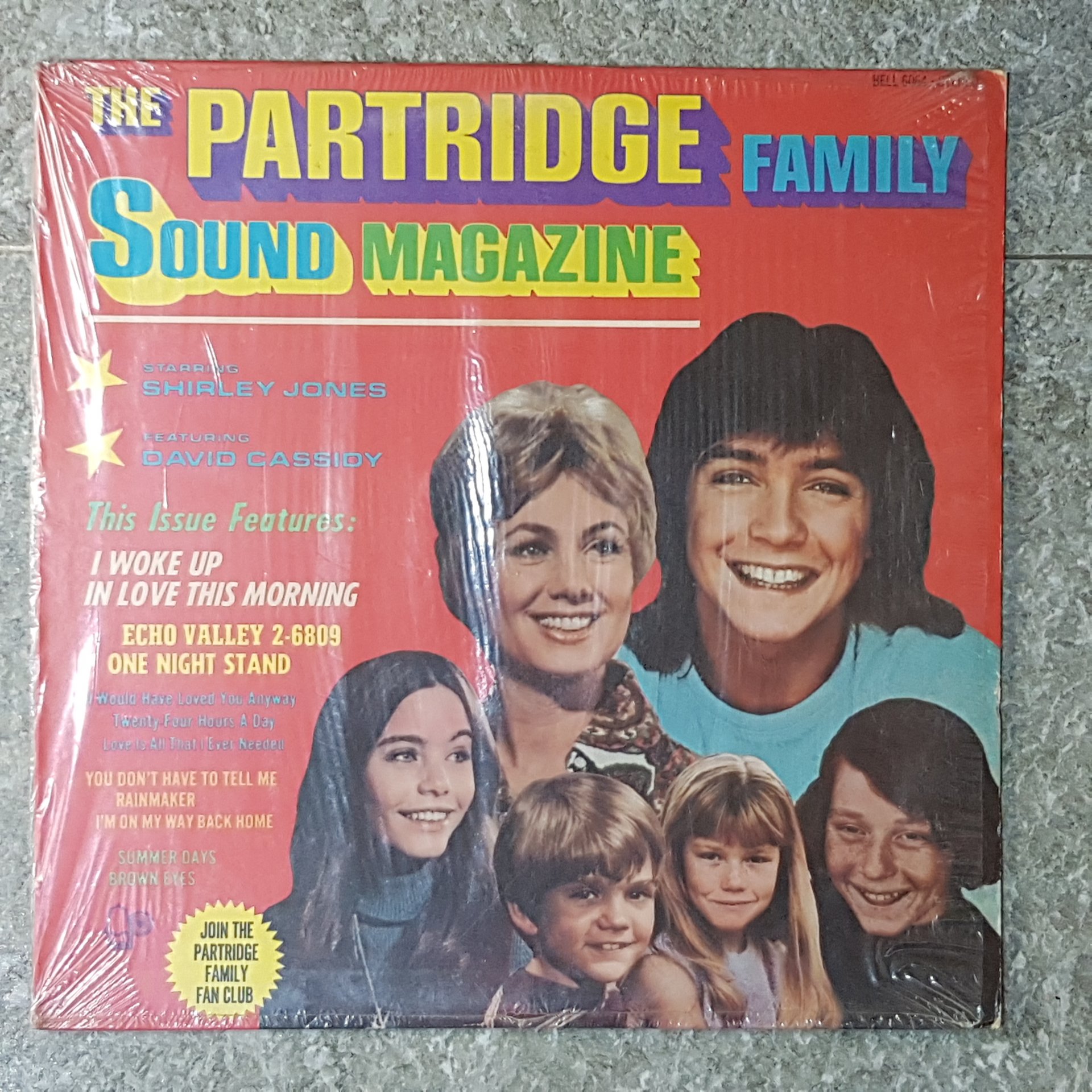 แผ่นเสียง Vinyl Records อัลบัม The Partridge Family Sound Magzine