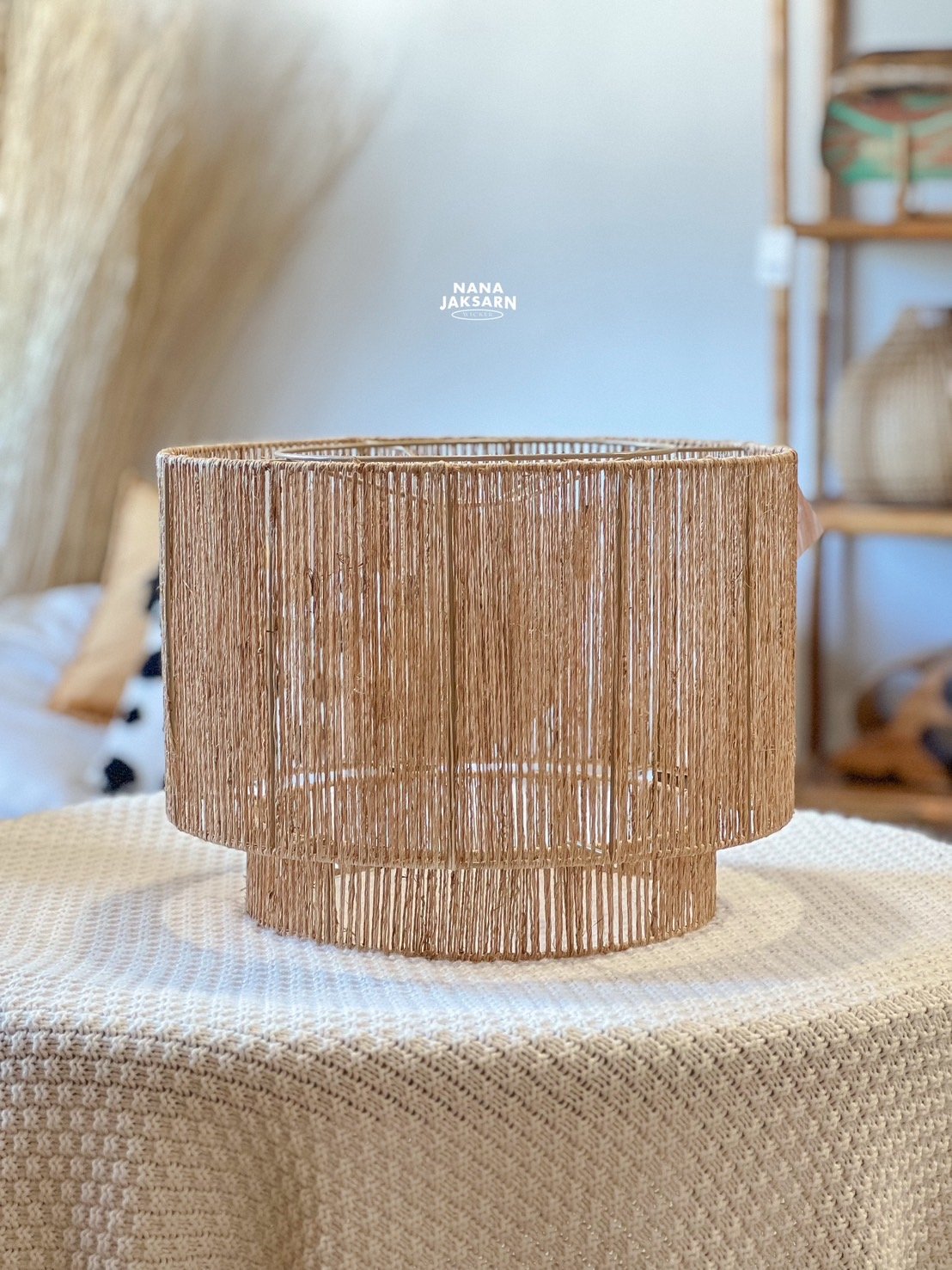 L19 JUTE LAMPSHADE