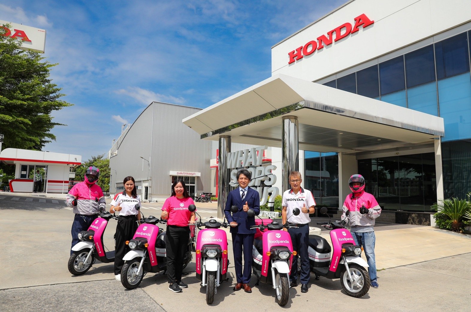 รถจักรยานยนต์ฮอนด้าจับมือ foodpanda ขับเคลื่อน EV Ecosystem สู่ธุรกิจ Food Delivery ด้วย BENLY e: รถจักรยานยนต์ฮอนด้าจับมือ foodpanda ขับเคลื่อน EV Ecosystem สู่ธุรกิจ Food Delivery ด้วย BENLY e: